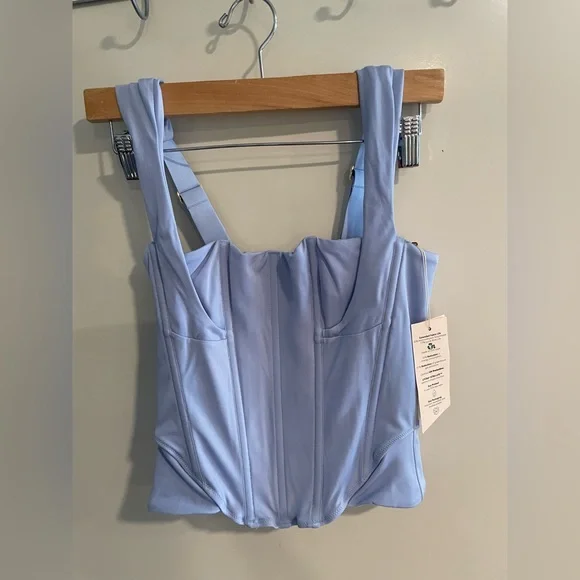 Elegant Blue Women's Top - Picture 5 of 14